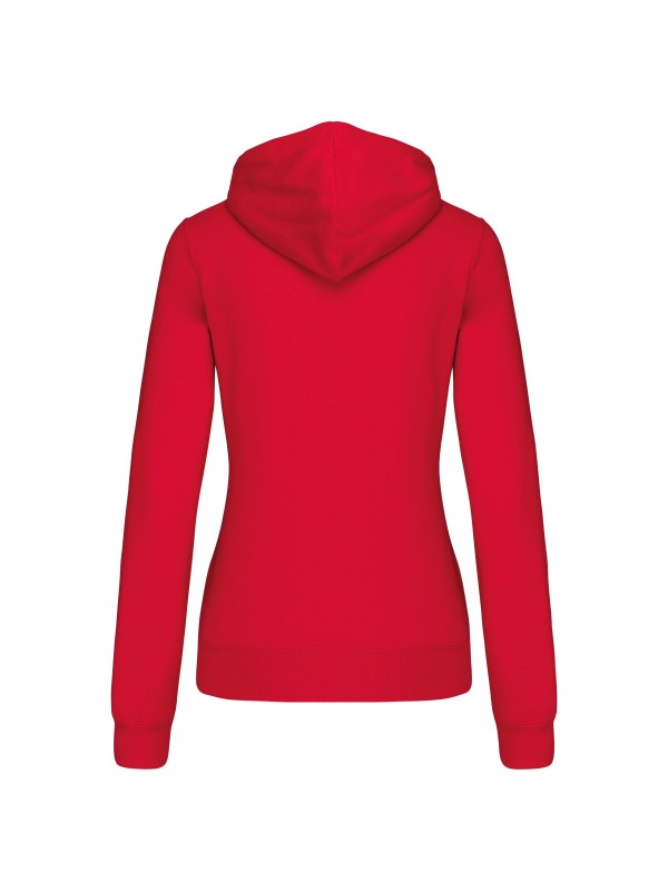 Sweatshirt Senhora com capuz em contraste - K465
