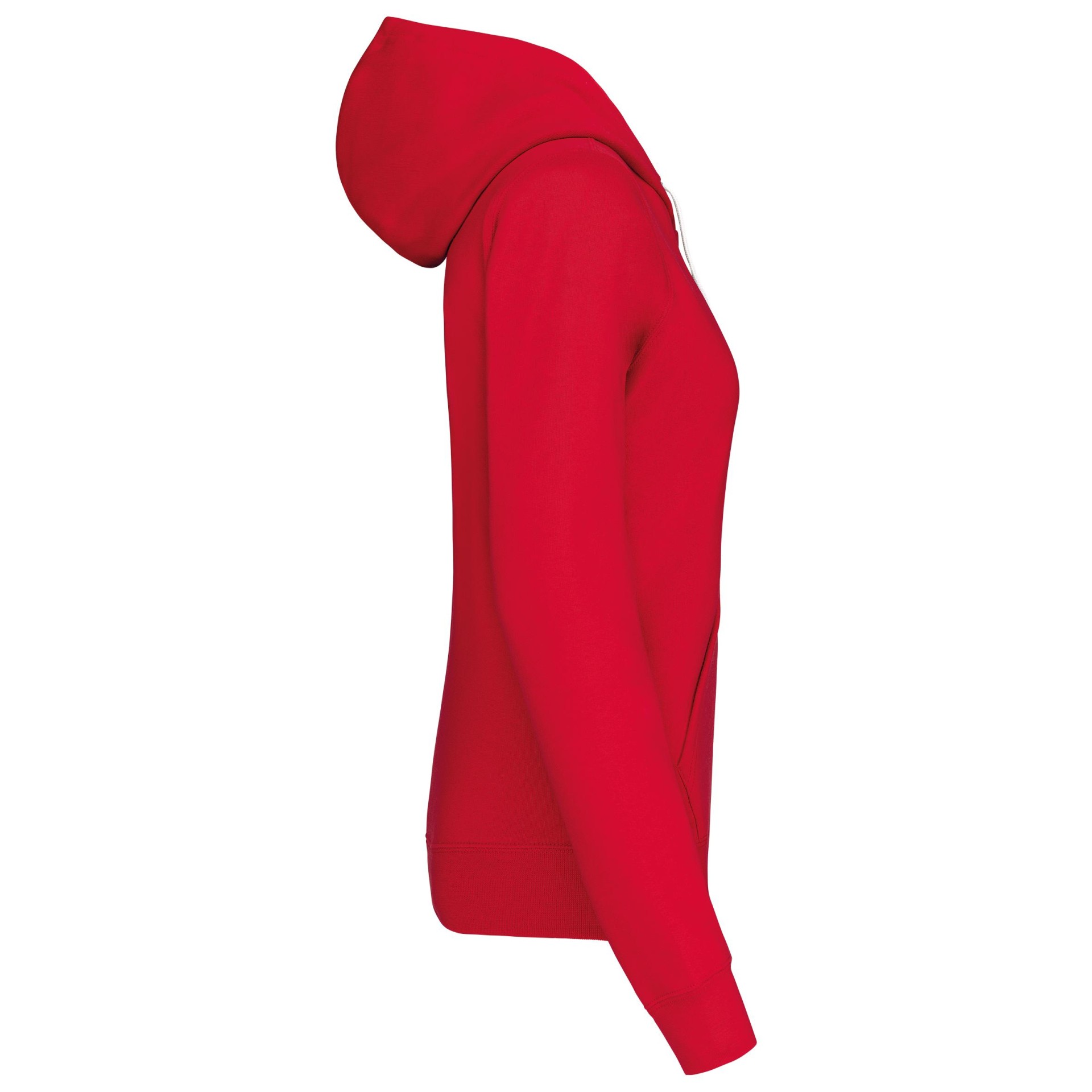 Sweatshirt Senhora com capuz em contraste - K465