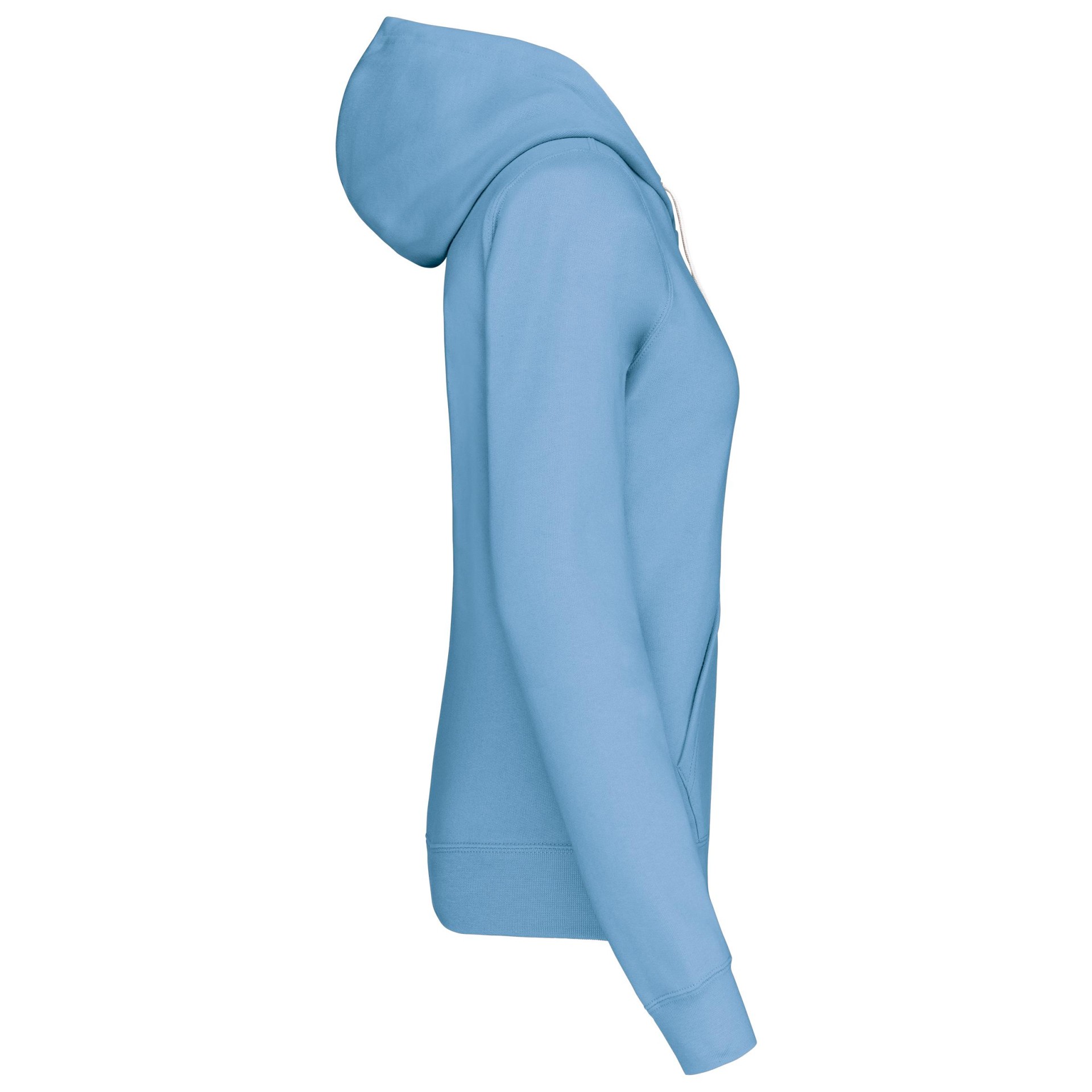 Sweatshirt Senhora com capuz em contraste - K465