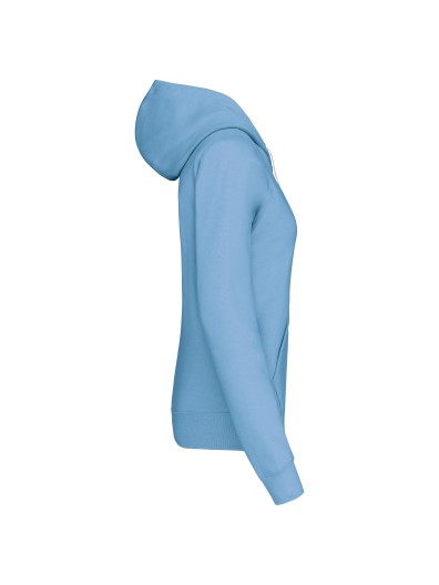 Sweatshirt Senhora com capuz em contraste - K465