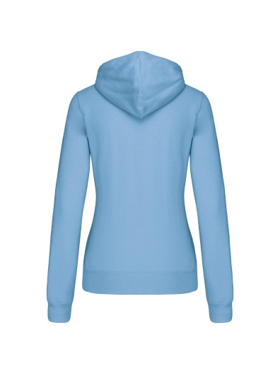 Sweatshirt Senhora com capuz em contraste - K465