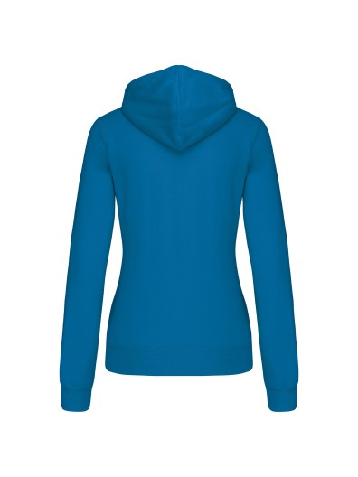Sweatshirt Senhora com capuz em contraste - K465
