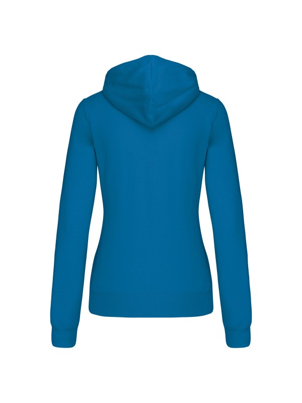 Sweatshirt Senhora com capuz em contraste - K465