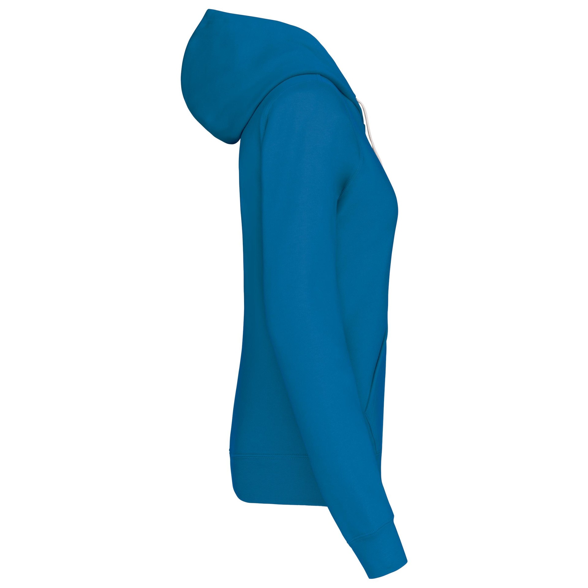 Sweatshirt Senhora com capuz em contraste - K465