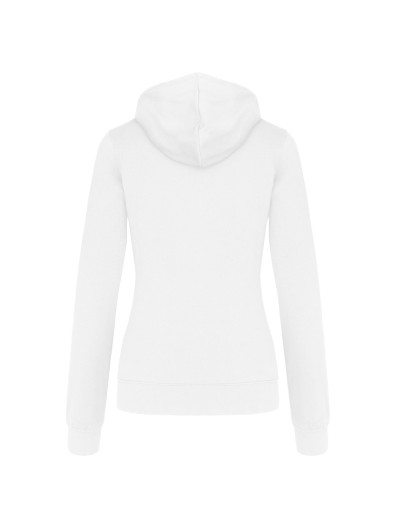 Sweatshirt Senhora com capuz em contraste - K465 Sweatshirt Senhora com capuz em contraste - K465