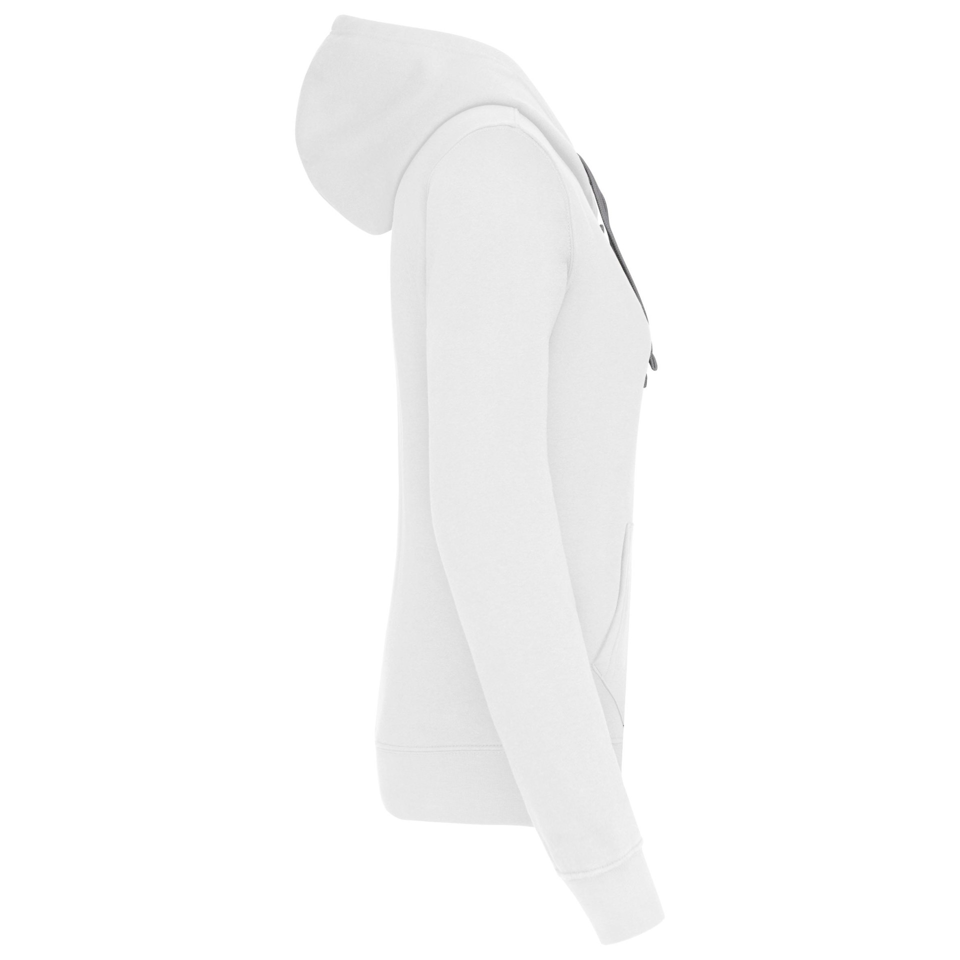 Sweatshirt Senhora com capuz em contraste - K465