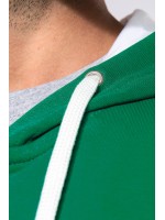 Casaco sweatshirt com capuz em contraste - K466