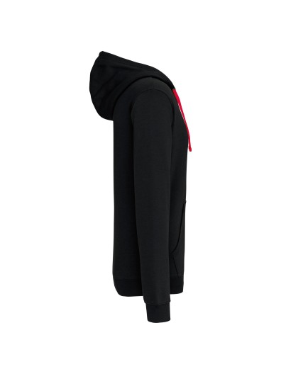 Casaco sweatshirt com capuz em contraste - K466 Casaco sweatshirt com capuz em contraste - K466