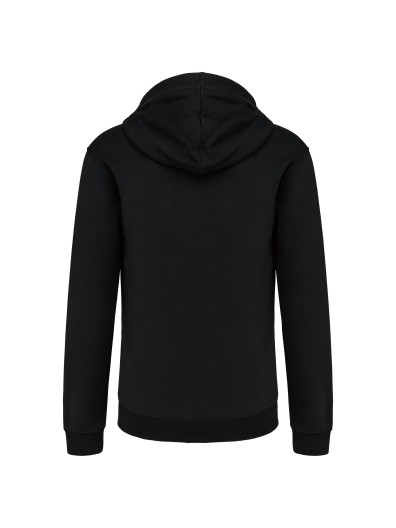 Casaco sweatshirt com capuz em contraste - K466