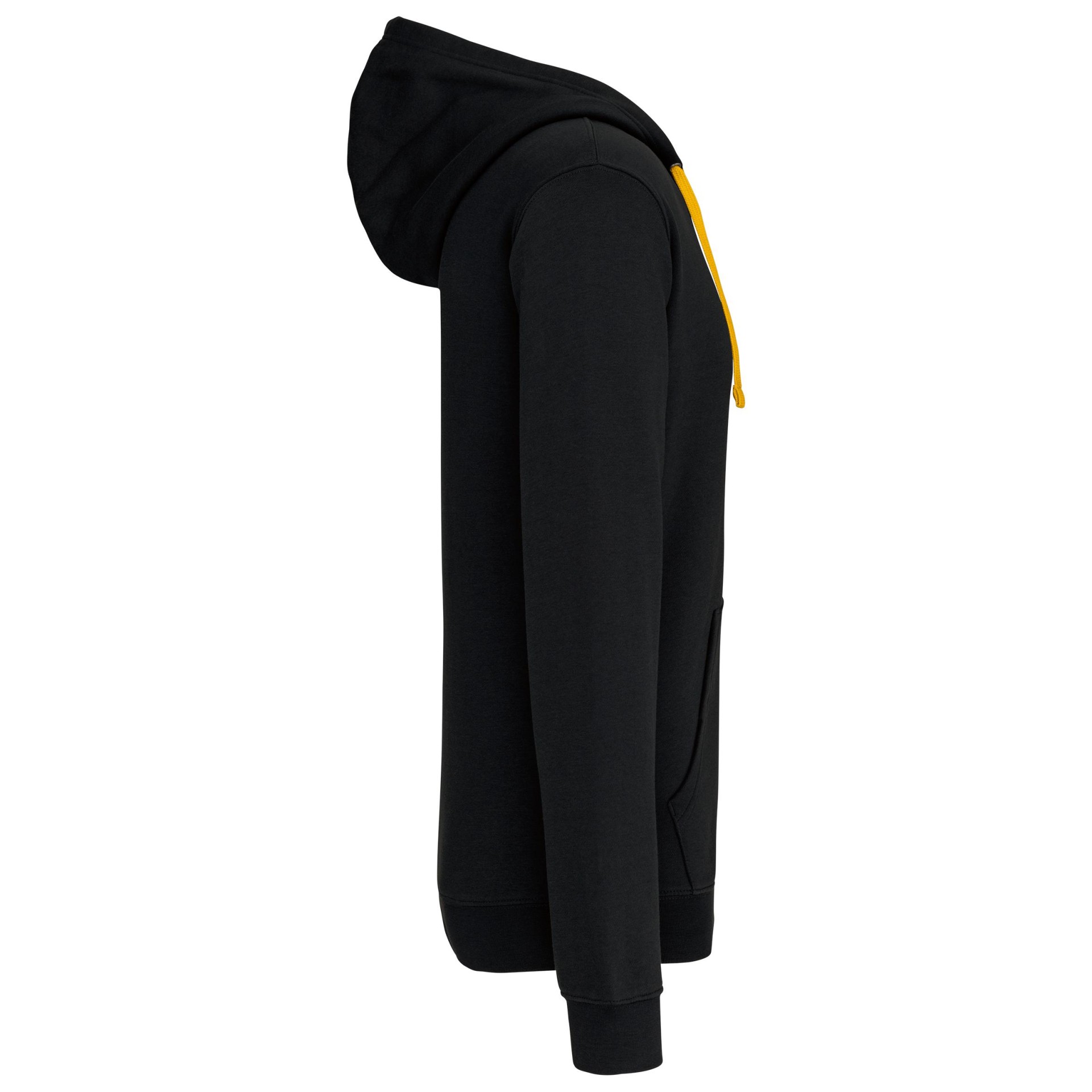 Casaco sweatshirt com capuz em contraste - K466