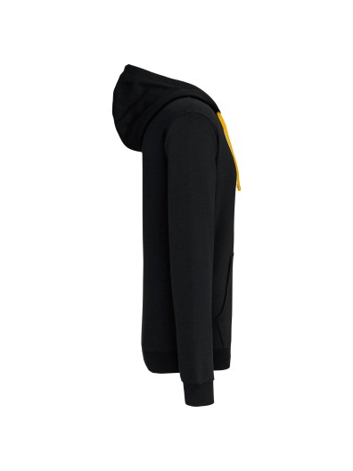 Casaco sweatshirt com capuz em contraste - K466