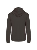 Casaco sweatshirt com capuz em contraste - K466