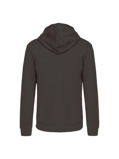 Casaco sweatshirt com capuz em contraste - K466 Casaco sweatshirt com capuz em contraste - K466