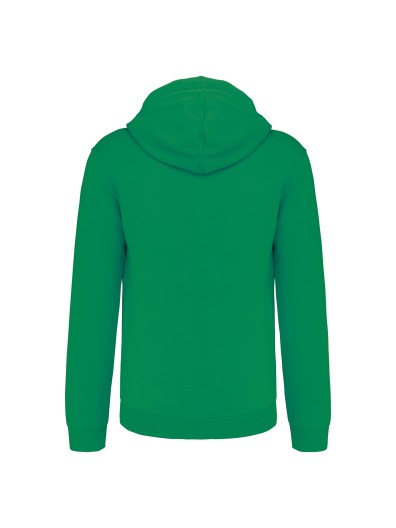 Casaco sweatshirt com capuz em contraste - K466
