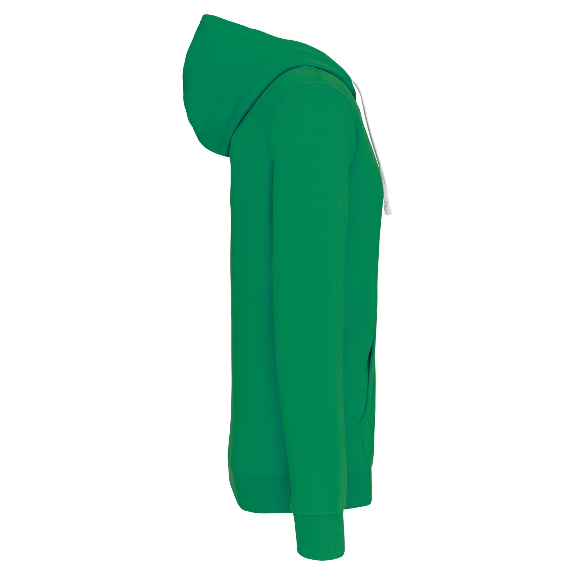 Casaco sweatshirt com capuz em contraste - K466