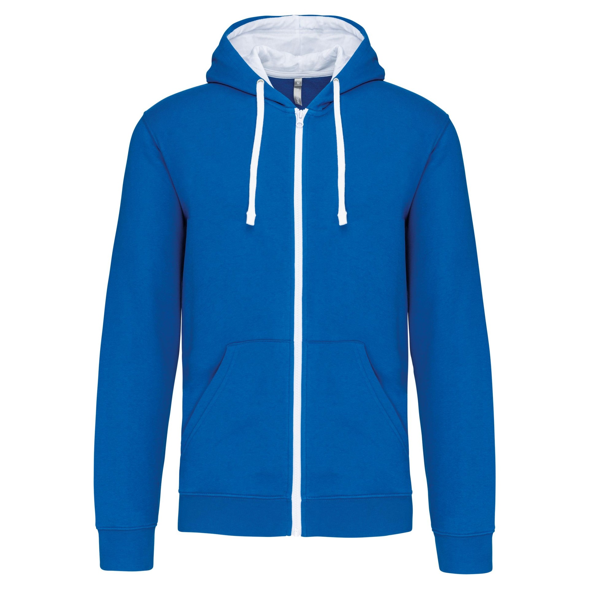 Casaco sweatshirt com capuz em contraste - K466