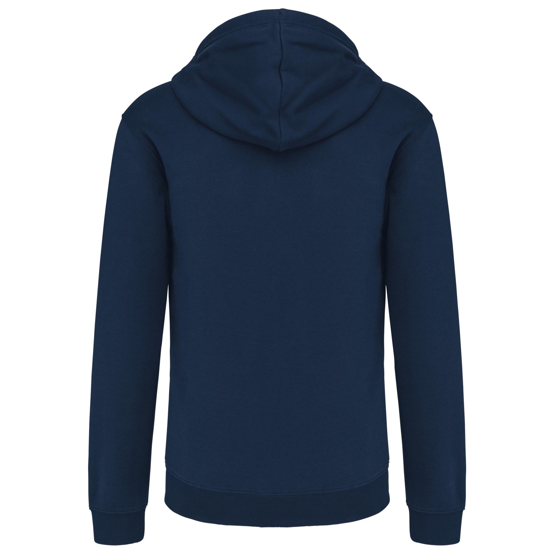 Casaco sweatshirt com capuz em contraste - K466