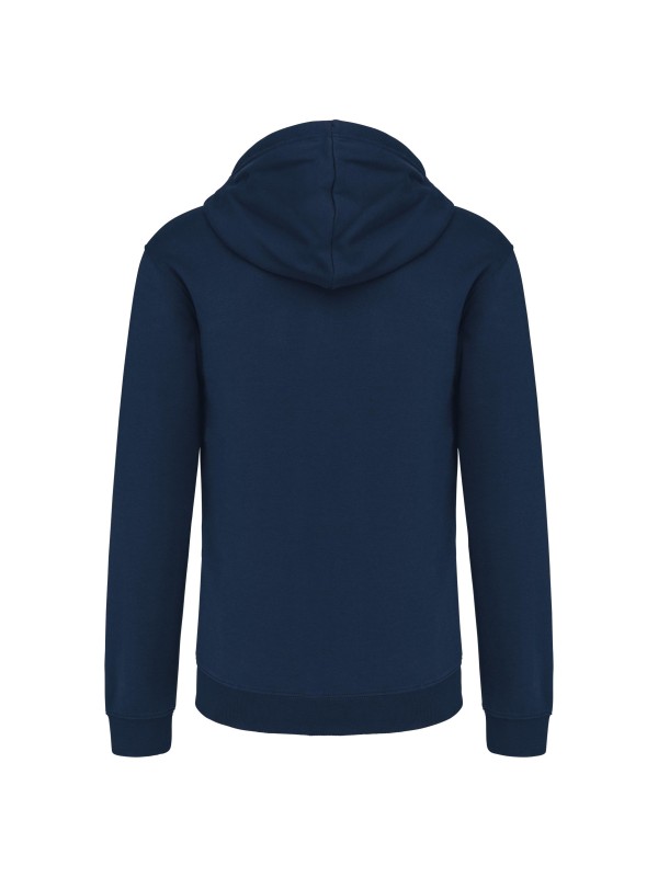 Casaco sweatshirt com capuz em contraste - K466