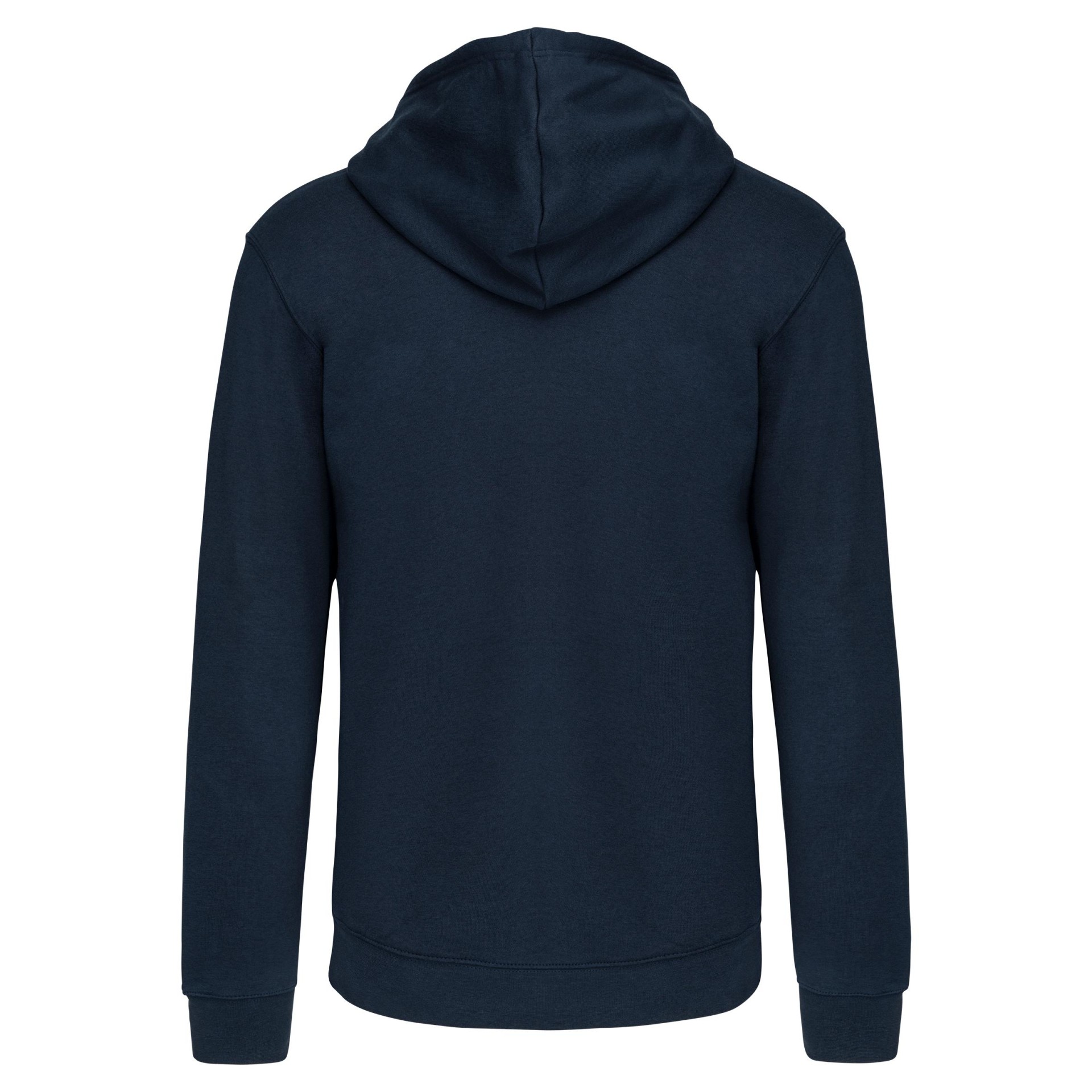 Casaco sweatshirt com capuz em contraste - K466