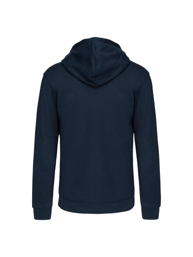Casaco sweatshirt com capuz em contraste - K466 Casaco sweatshirt com capuz em contraste - K466