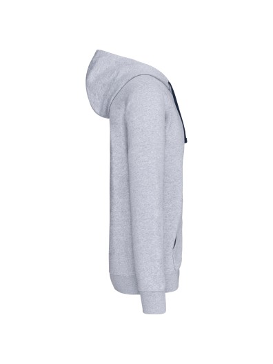 Casaco sweatshirt com capuz em contraste - K466 Casaco sweatshirt com capuz em contraste - K466