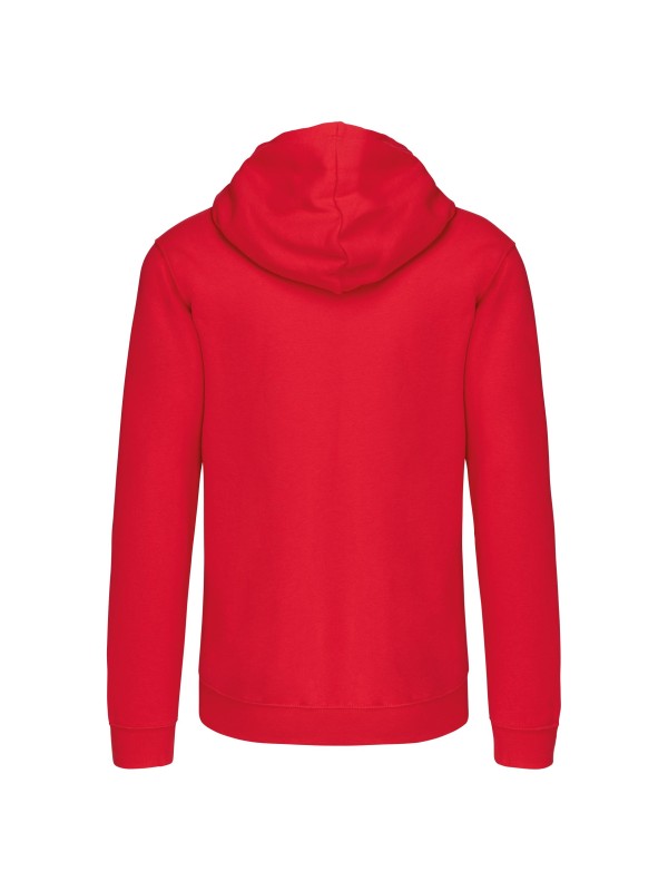 Casaco sweatshirt com capuz em contraste - K466