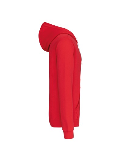 Casaco sweatshirt com capuz em contraste - K466 Casaco sweatshirt com capuz em contraste - K466