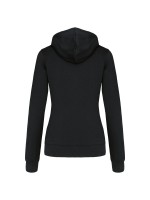 Casaco sweatshirt com capuz em contraste senhora - K467