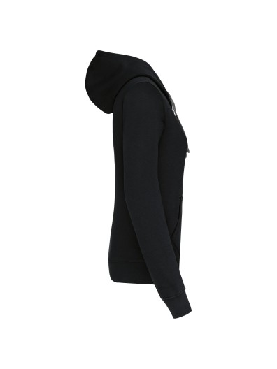 Casaco sweatshirt com capuz em contraste senhora - K467