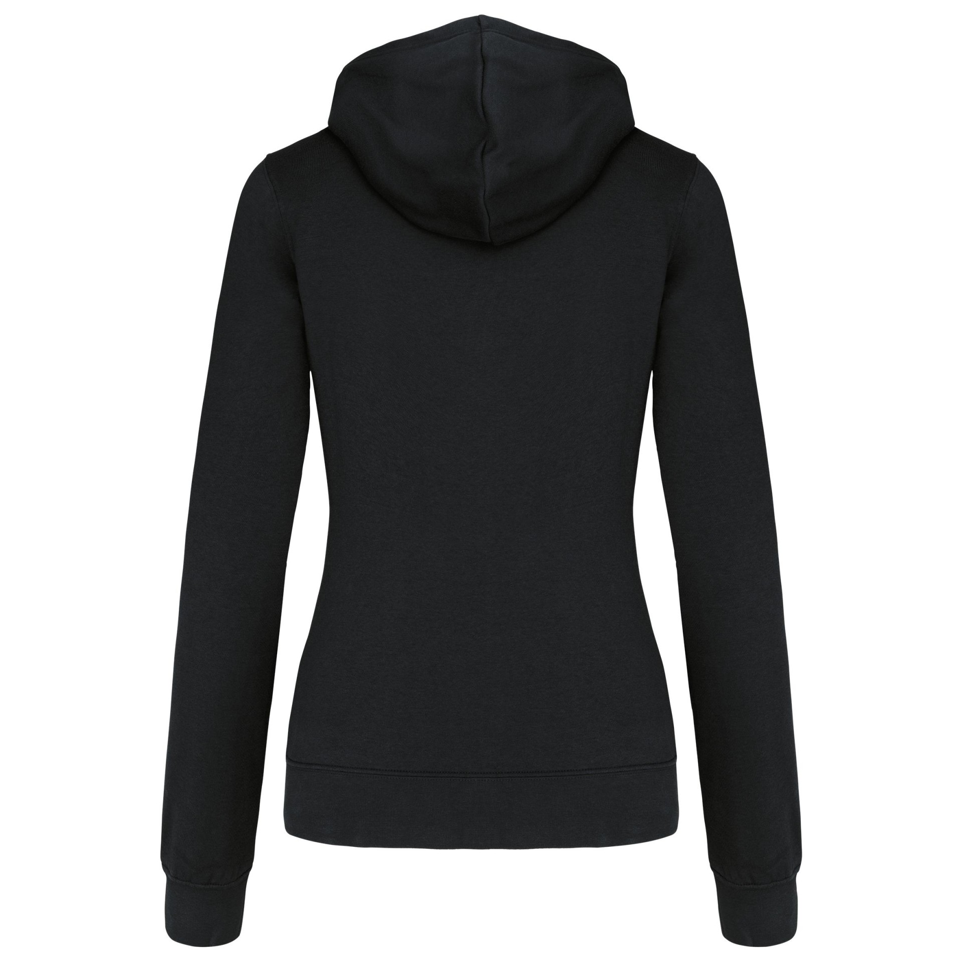 Casaco sweatshirt com capuz em contraste senhora - K467