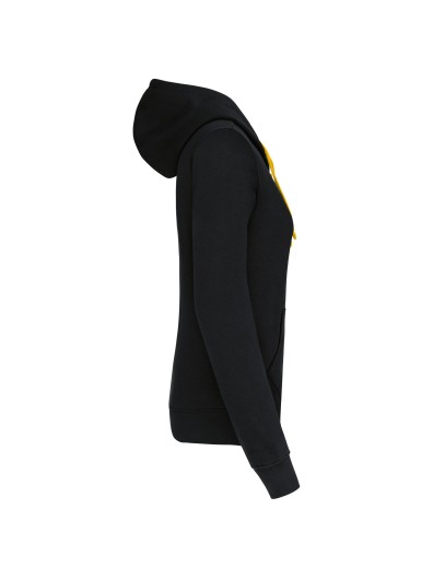 Casaco sweatshirt com capuz em contraste senhora - K467
