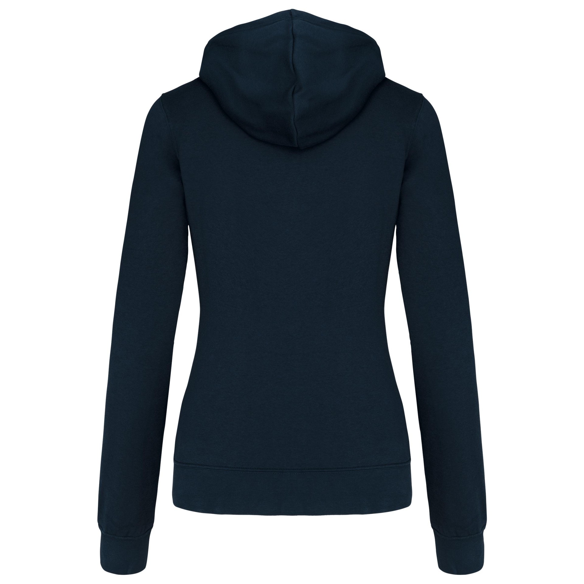 Casaco sweatshirt com capuz em contraste senhora - K467