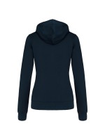 Casaco sweatshirt com capuz em contraste senhora - K467
