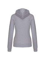 Casaco sweatshirt com capuz em contraste senhora - K467