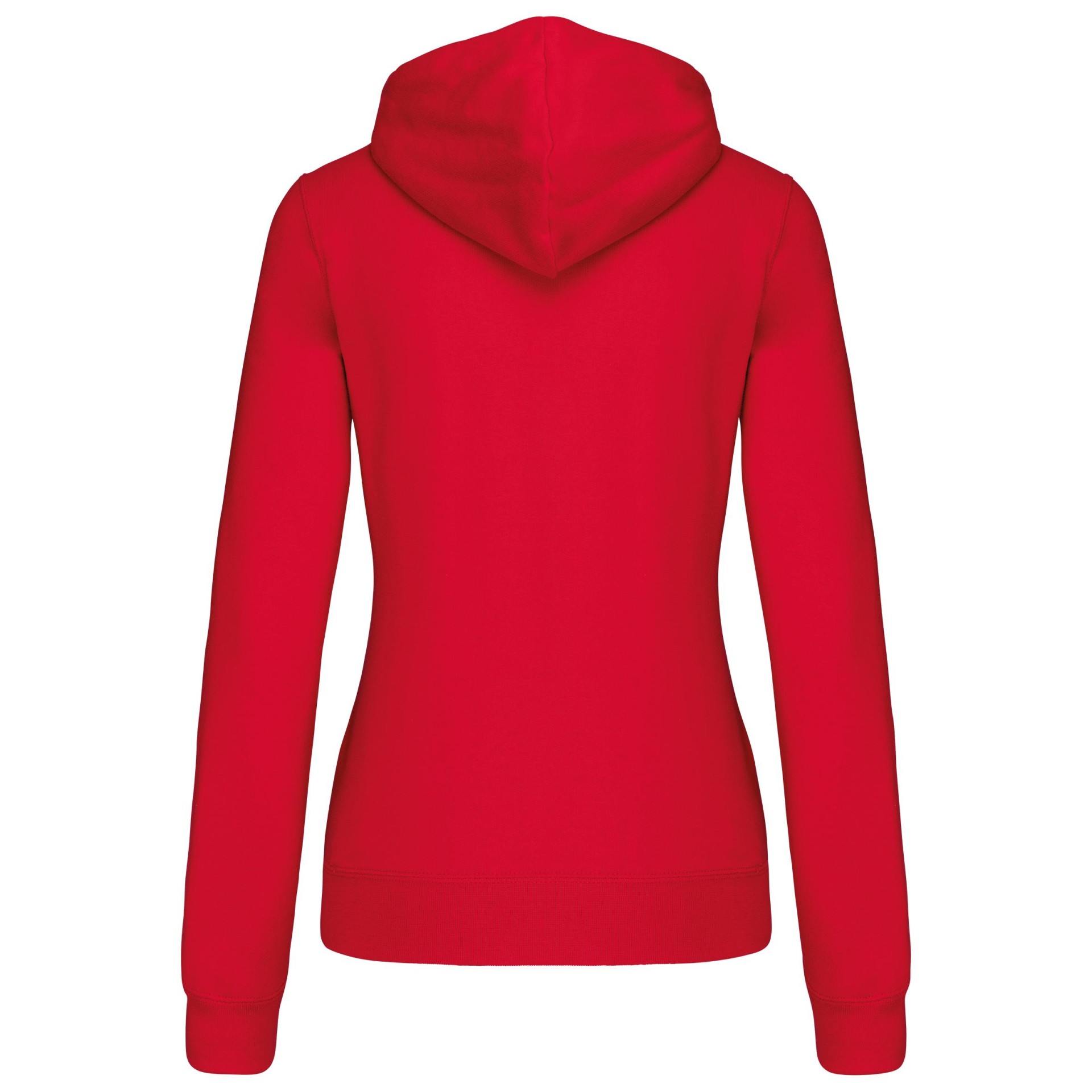 Casaco sweatshirt com capuz em contraste senhora - K467