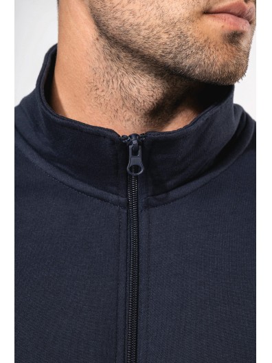 Casaco cardado com fecho - K472