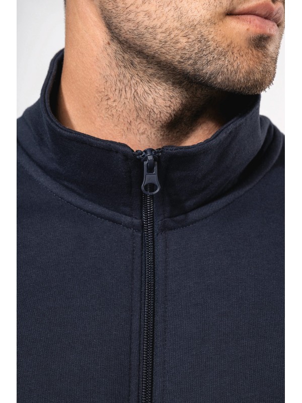 Casaco cardado com fecho - K472