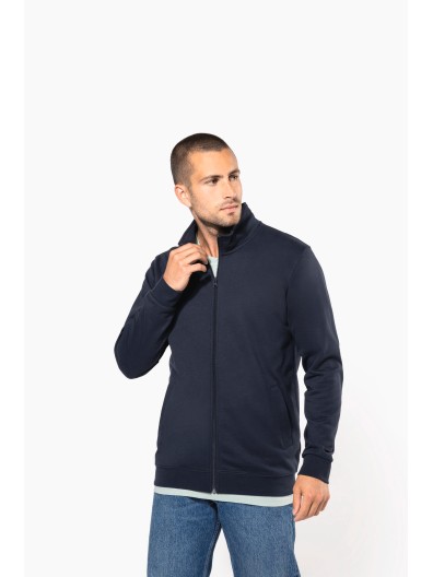 Casaco cardado com fecho - K472