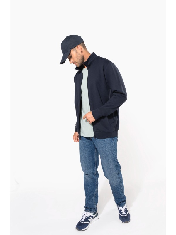 Casaco cardado com fecho - K472