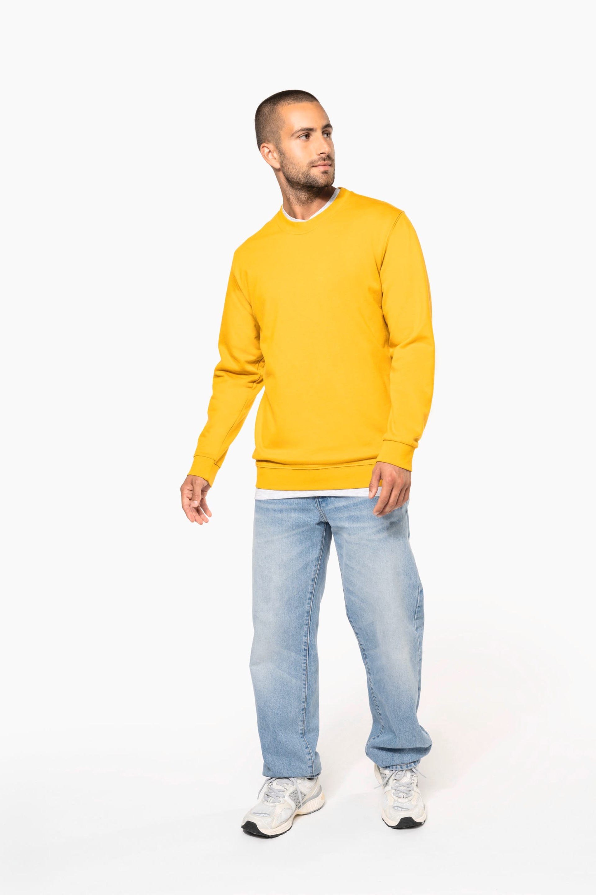 Sweatshirt com decote redondo - K474