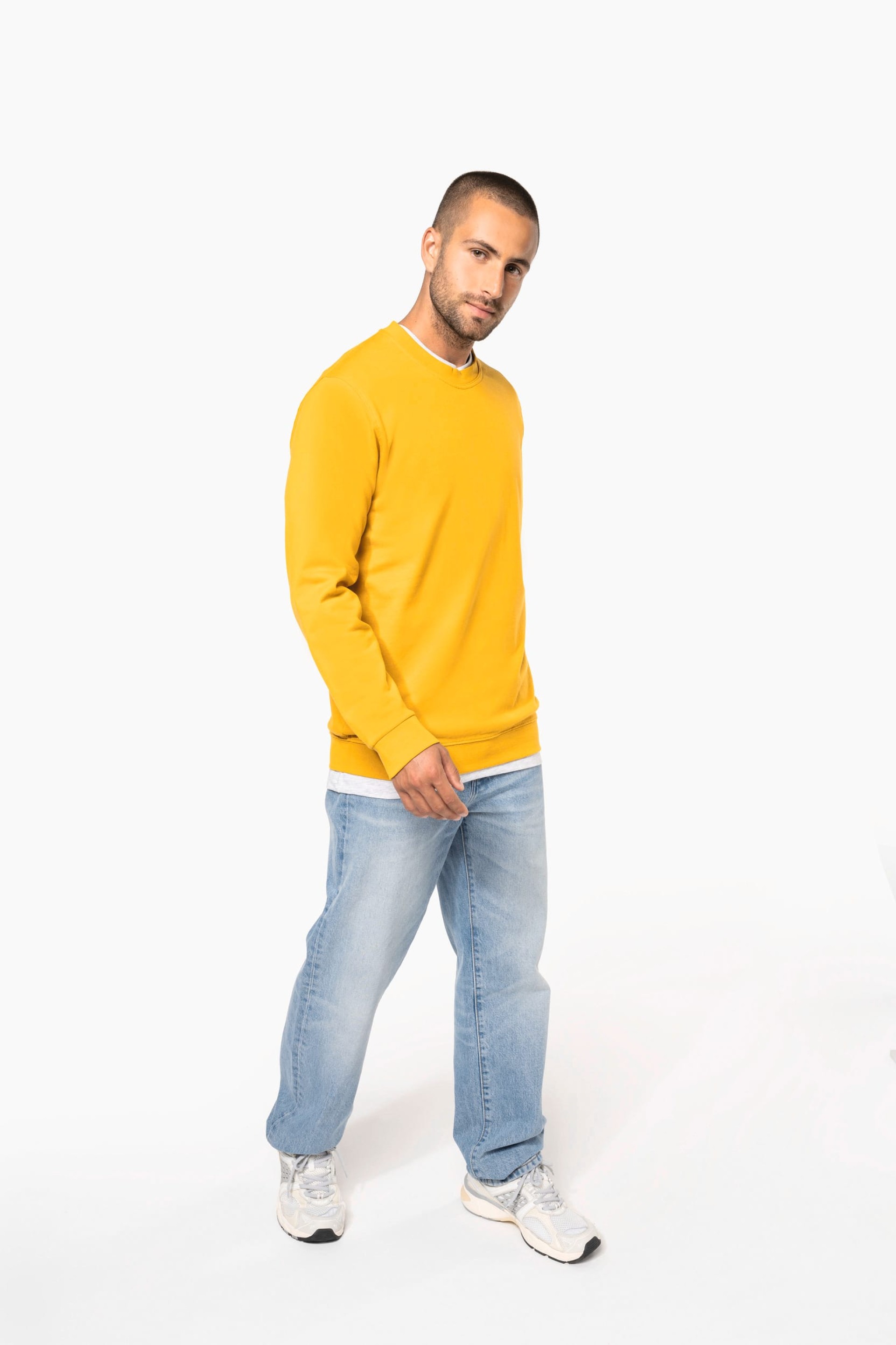 Sweatshirt com decote redondo - K474