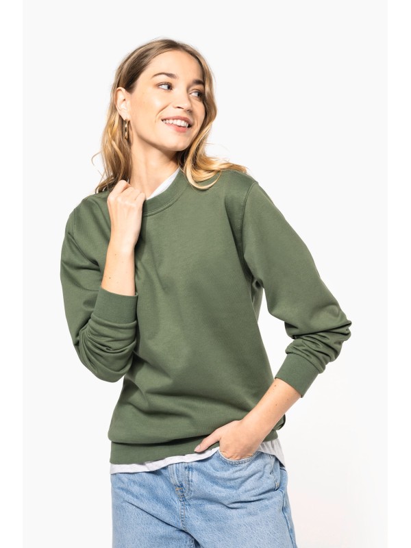 Sweatshirt com decote redondo - K474