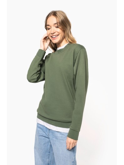 Sweatshirt com decote redondo - K474