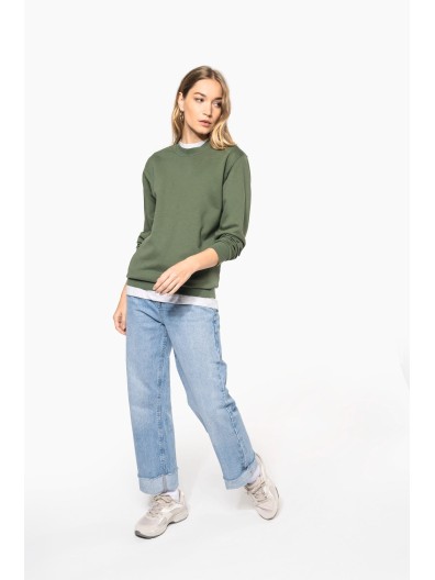 Sweatshirt com decote redondo - K474