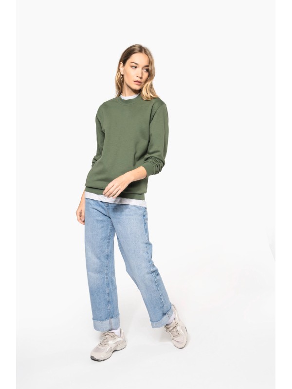 Sweatshirt com decote redondo - K474