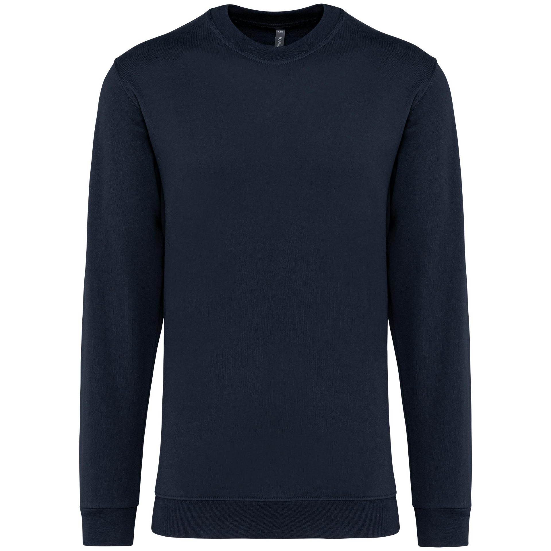 Sweatshirt com decote redondo - K474