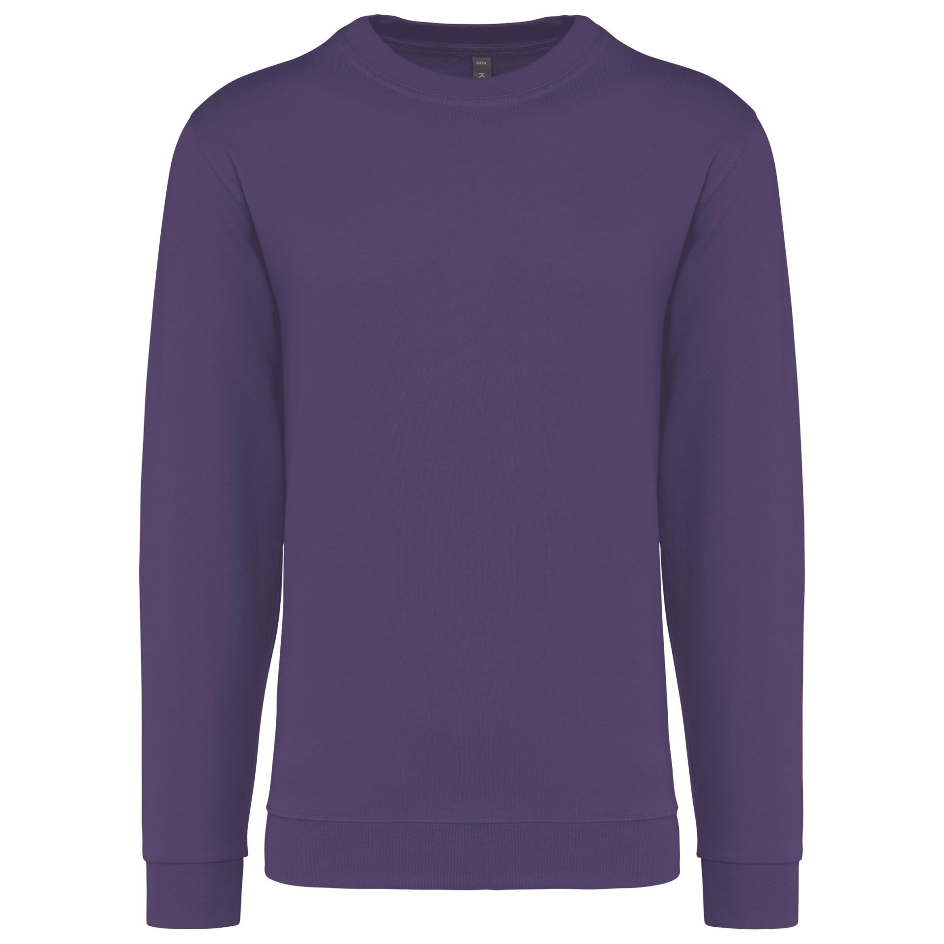 Sweatshirt com decote redondo - K474