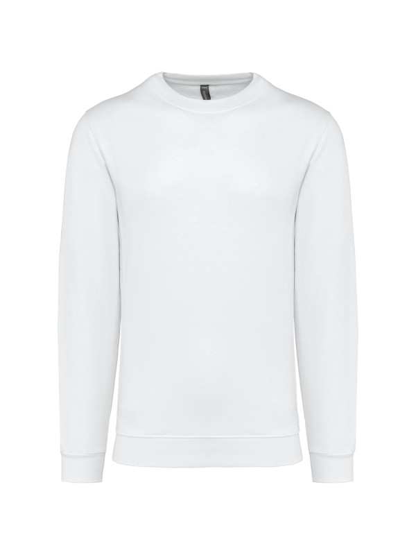 Sweatshirt com decote redondo - K474