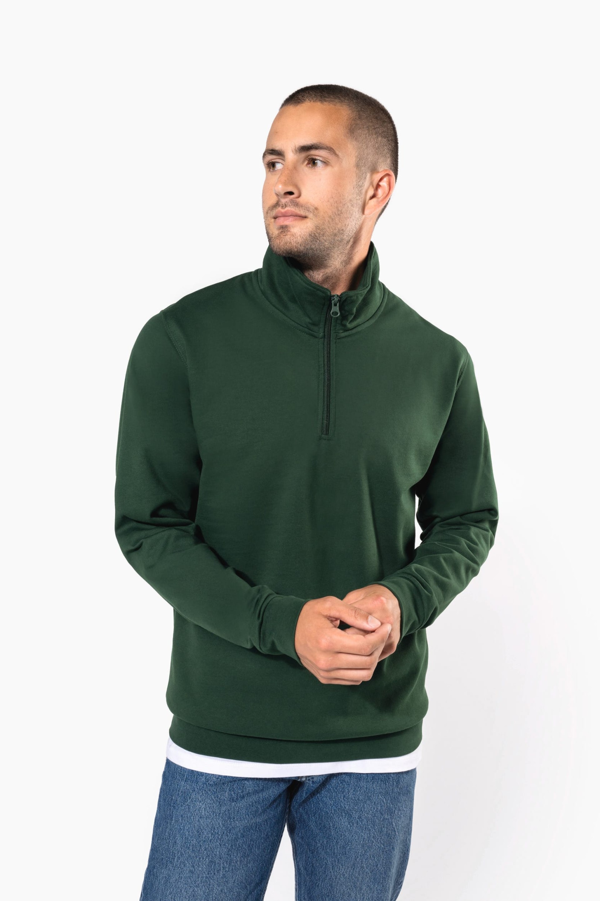 Sweatshirt 1/2 fecho - K478