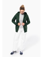 Sweatshirt com fecho e capuz - K479